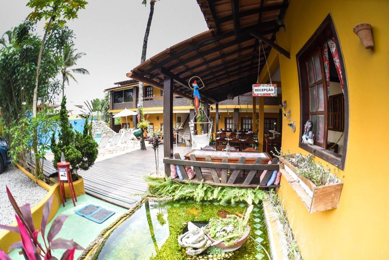 Pousada A Flor Da Terra ปอร์โตเซกูโร ภายนอก รูปภาพ