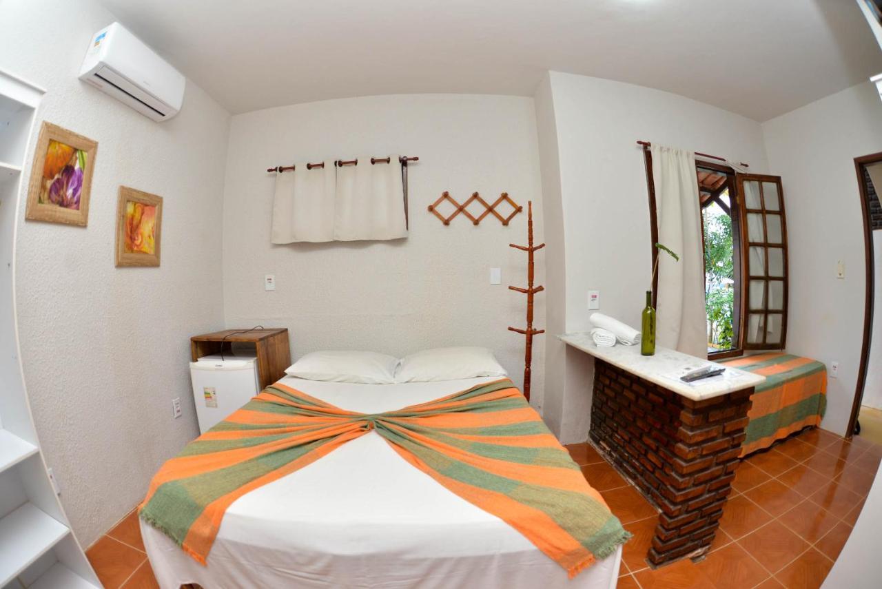 Pousada A Flor Da Terra ปอร์โตเซกูโร ภายนอก รูปภาพ